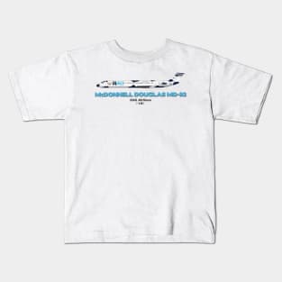 McDonnell Douglas MD-82 - ItAli Airlines Kids T-Shirt